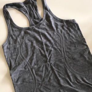Gray Lululemon Swiftly Tank